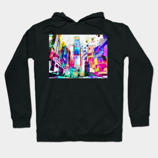 Times Square Grunge Hoodie